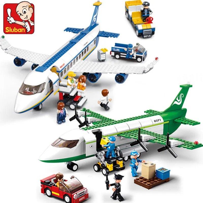 Lego Set Creator - Kreatywne Klocki Konstrukcyjne Samolotu Airbus Cargo,