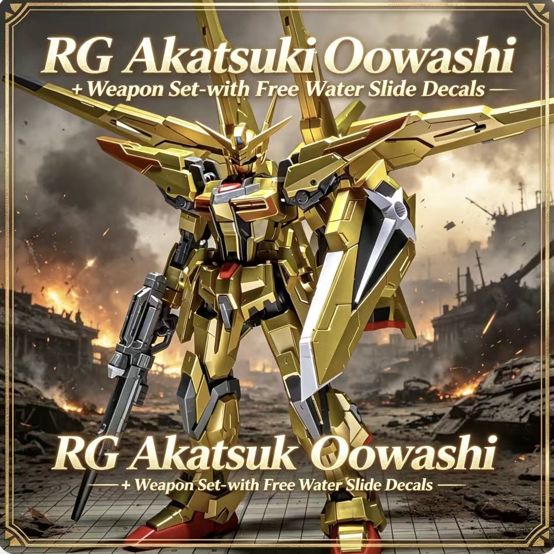 Bandai Model Gundam Rg - RG41 1/144 ORB-01 Akatsuki Oowashi Zestaw