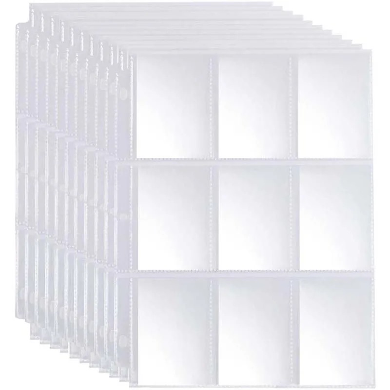 50 sztuk 9 kieszonkowych etui  – Trading Card Binder recenzja i cena