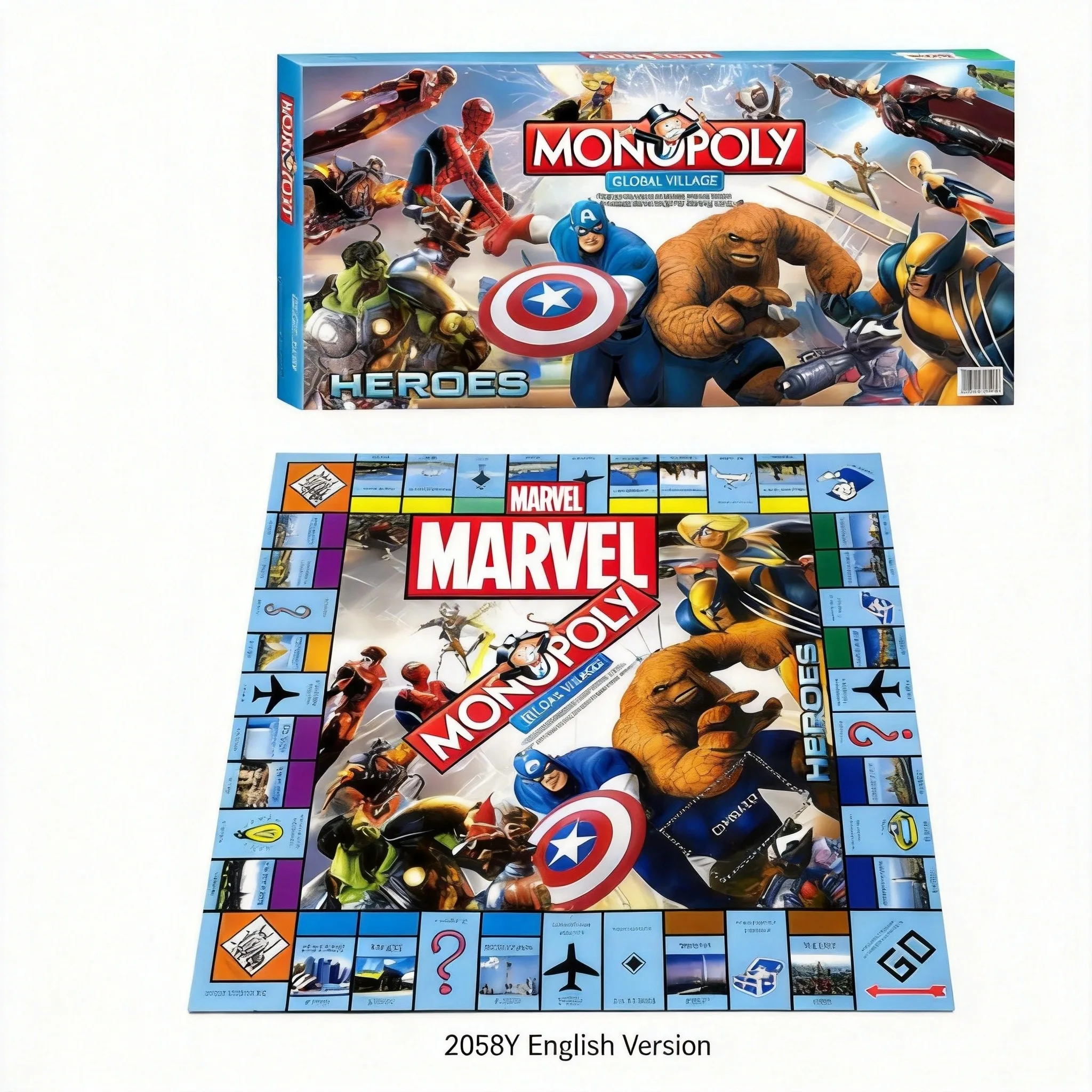Marvel Heroes Monopoly Global  – Hasbro Game Monopoly recenzja i cena