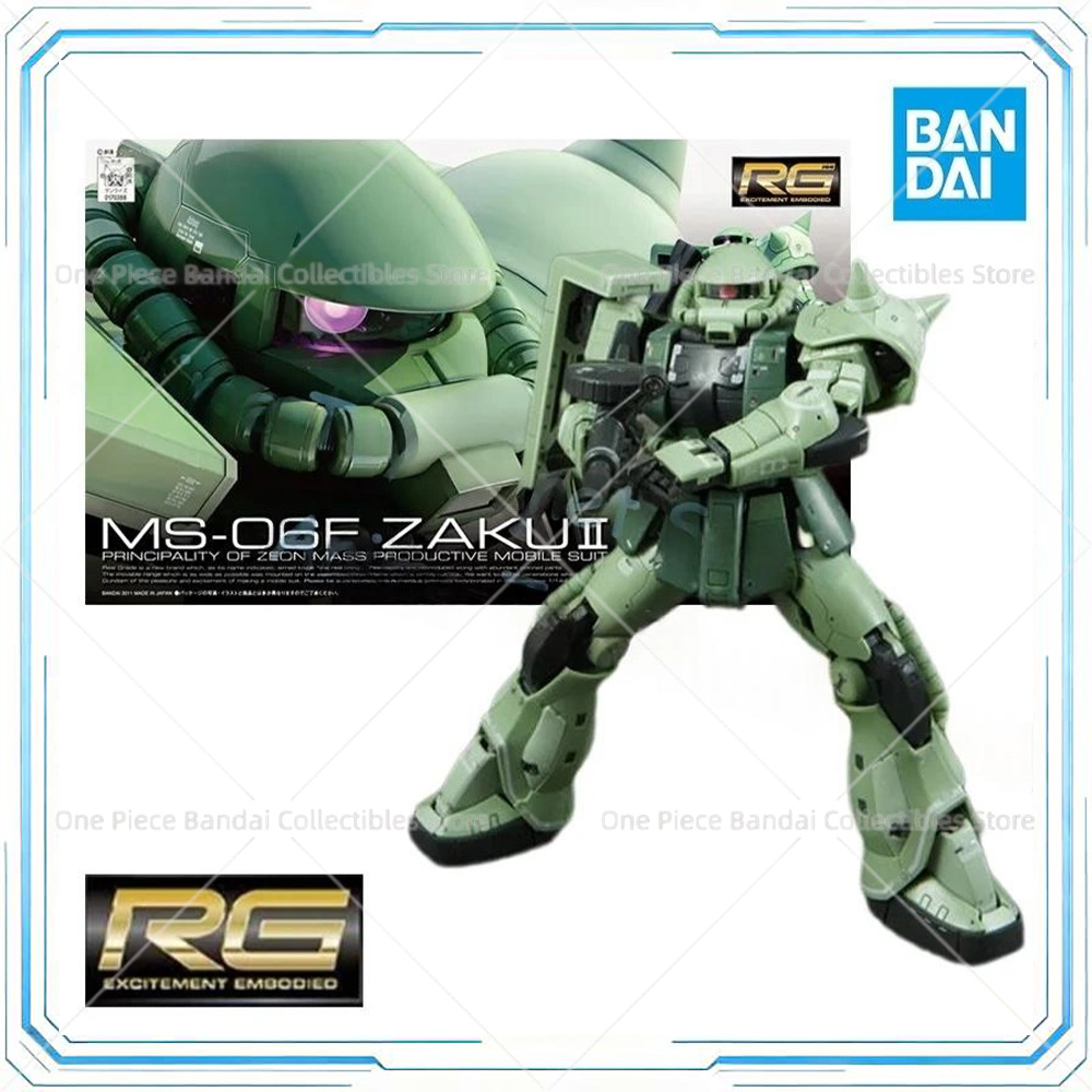 Bandai RG 1/144 MS-06F Zaku II – Bandai Model Gundam Rg recenzja i cena