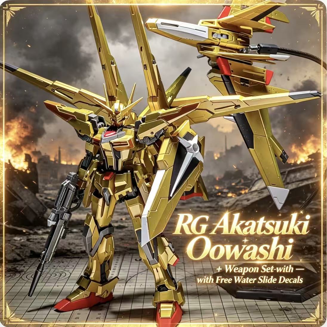 RG41 1/144 ORB-01 Akatsuki Oow – Bandai Model Gundam Rg recenzja i cena